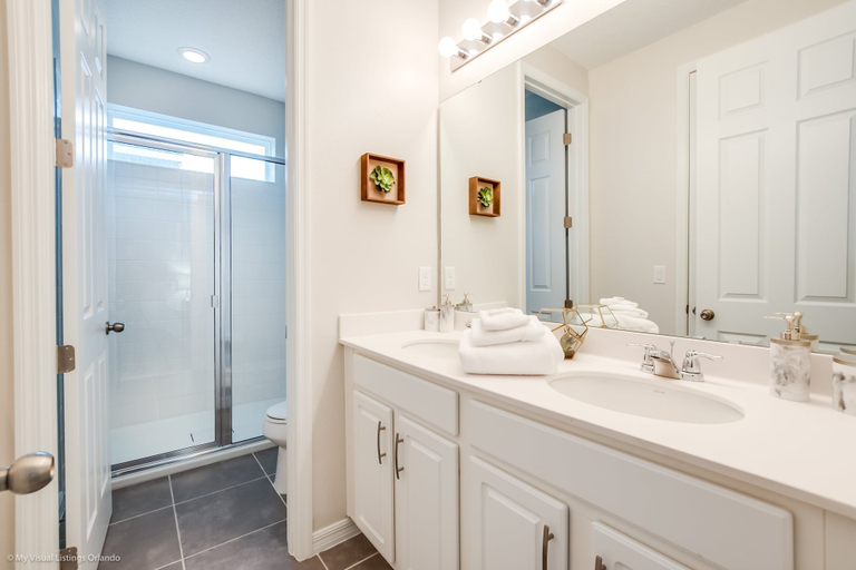 Bathroom 3, 9 Bdrm 6,5 B Villa W Private Pool, Osceola