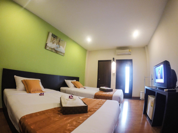Bedroom 1, Khaosan Park Resort, Phra Nakhon