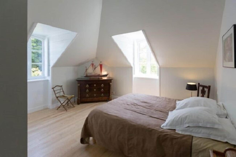 Bedroom 3, Chateau de Lourdes Cancale - St Malo, Ille-et-Vilaine