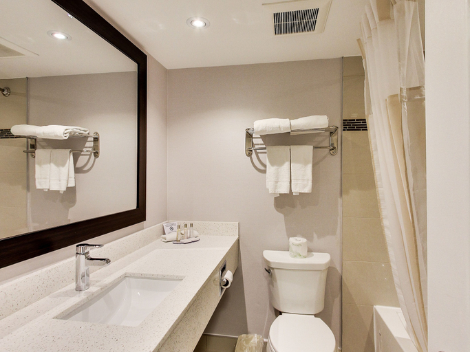 Bathroom 5, Travelodge by Wyndham Cambridge - Waterloo, Waterloo