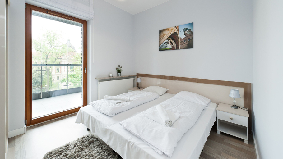 Bedroom 3, Apartamenty Sun&Snow w Novum Kraków, Kraków City
