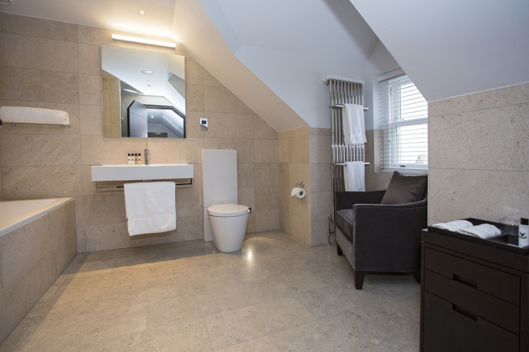 Bathroom 4, Twr Y Felin Hotel, Pembrokeshire
