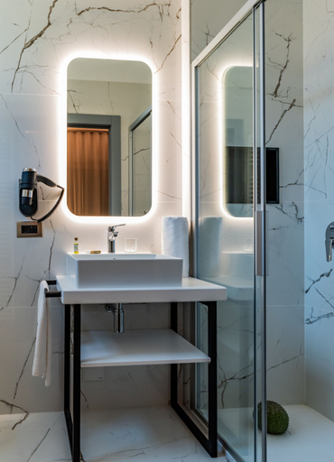 Bathroom 4, Hotel Shangri-La, Trento