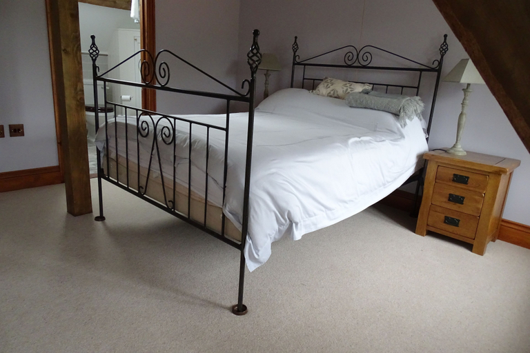 Bedroom 2, The Dairy at High House, Somerset