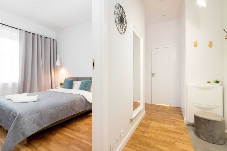 Bedroom 3, Jerozolimskie Central View Apartment, Warsaw