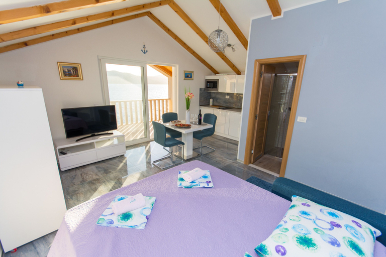 Bedroom 3, Apartman SAPPHIRE, Dubrovačko Primorje