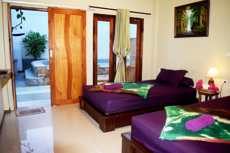 Bedroom 4, Panda Cottage Gili Trawangan, Lombok