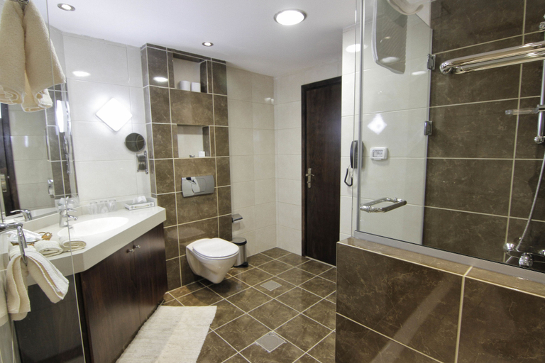 Bathroom 3, Saint Gabriel Hotel, Bethlehem