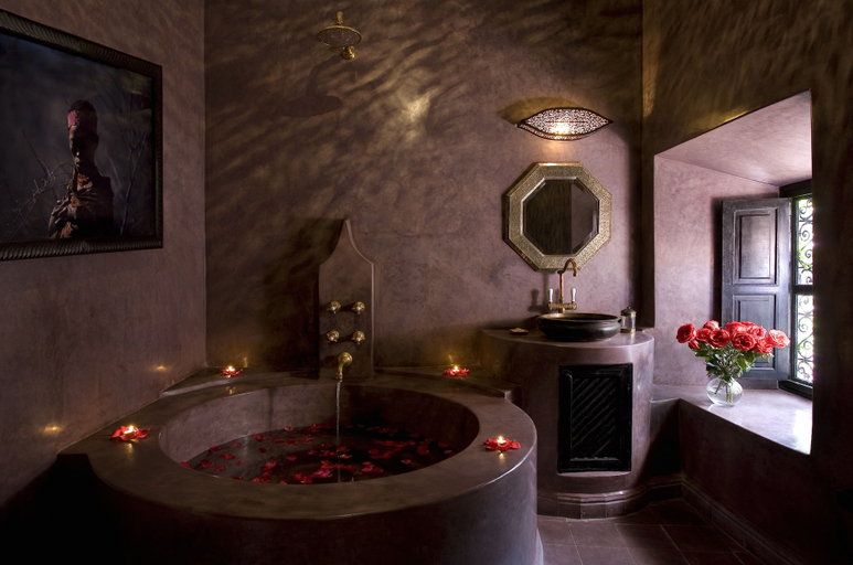 Bathroom 4, Riad Meriem, Marrakech
