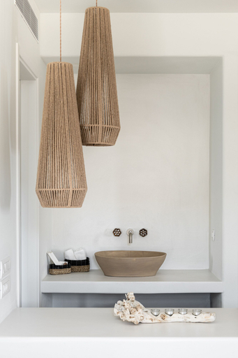 Bathroom 5, Zetine Suites Sikinos, South Aegean