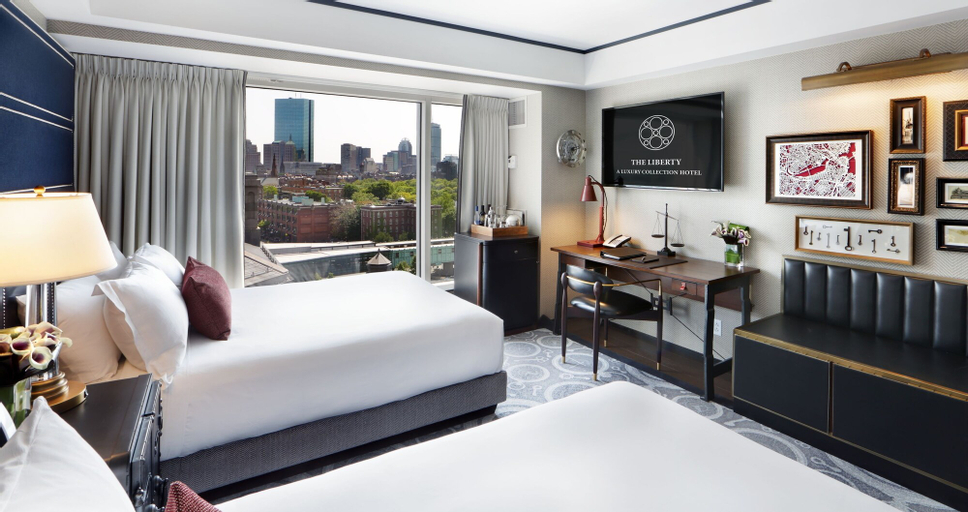 Bedroom 3, The Liberty, a Marriott Luxury Collection Hotel, Boston, Suffolk