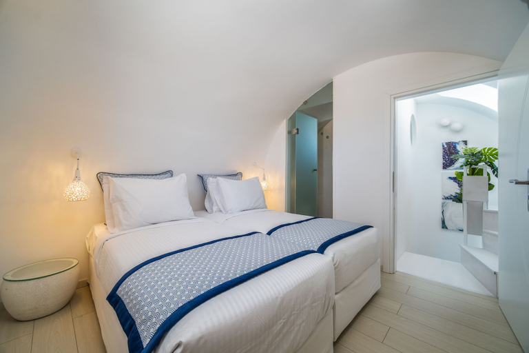 Bedroom 2, Kyklos luxury Villas with private pool, South Aegean