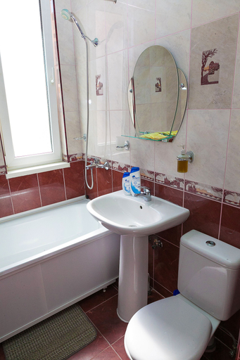 Bathroom 3, Kamelia Hotel, Sochi gorsovet