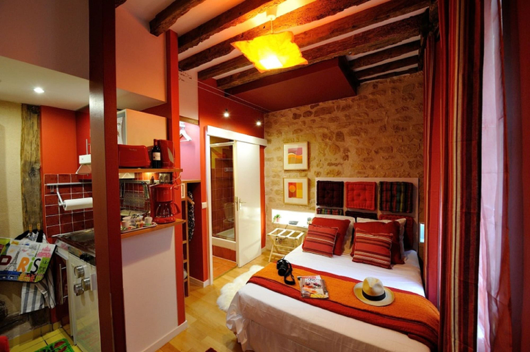Bedroom 4, Les Patios du Marais, Paris