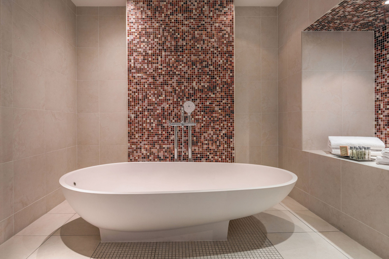 Bathroom 5, Hilton Evian-les-Bains, Haute-Savoie