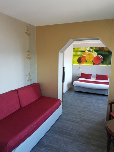 Bedroom 2, Hotel L'Escargotière, Côte-d'Or