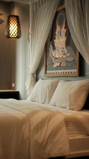 Bedroom 4, The Luna Hostel, Pulau Phuket