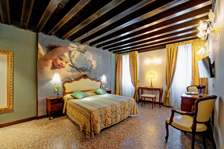 Bedroom 3, Hotel Scandinavia - Relais, Venezia