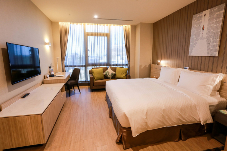 Bedroom 2, AJ Hotel Hsinchu, Hsinchu County