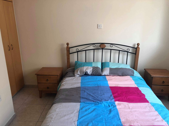 Bedroom 2, 1 Bedroom Apartment near Beach, Larnaca