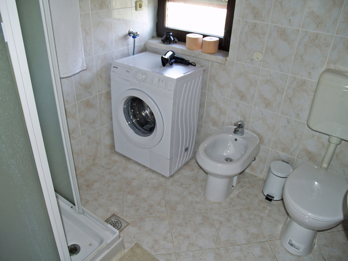 Bathroom 3, Holiday Apartments Paloma, Pašman
