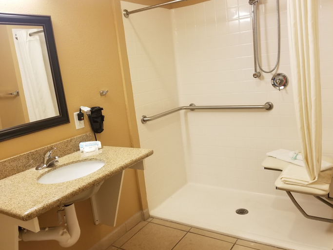 Bathroom 4, Suburban Studios Alamogordo, Otero