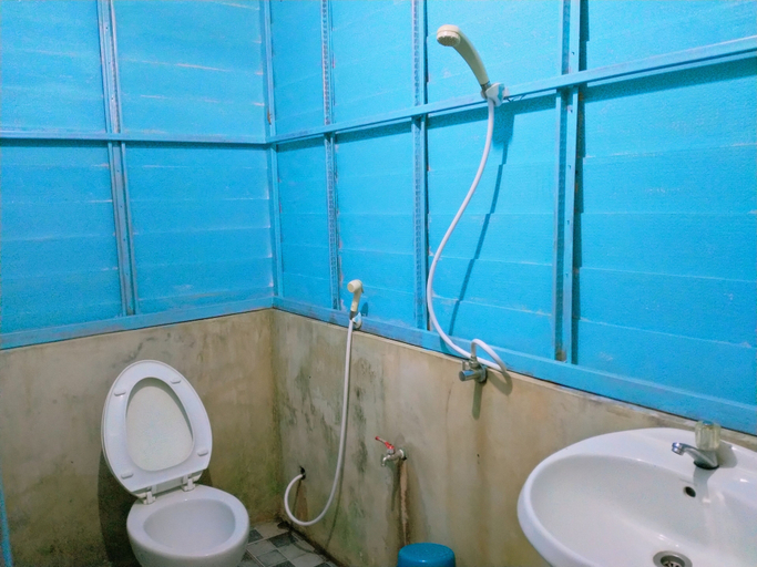 Bathroom 4, Nattida Bungalow & Hashery, Muang Ranong