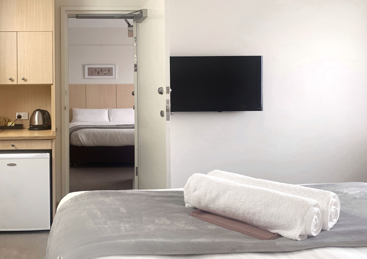 Bedroom 3, Airport Ascot Motel, Hamilton