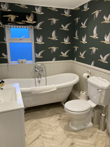 Bathroom 5, Camelot Castle Hotel, Cornwall
