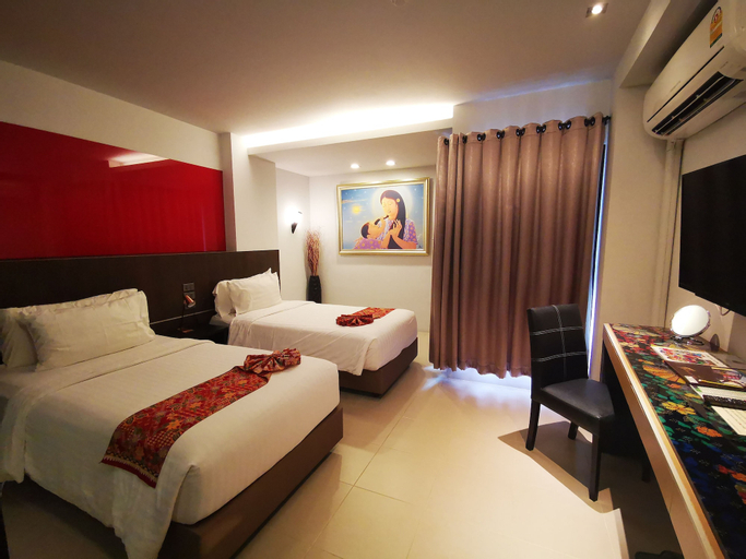 Bedroom 2, Mandy Nok Hotel, Muang Nakhon Si Thammarat