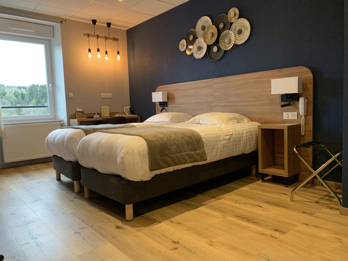 Bedroom 3, Hôtel de la Plage, Haute-Loire