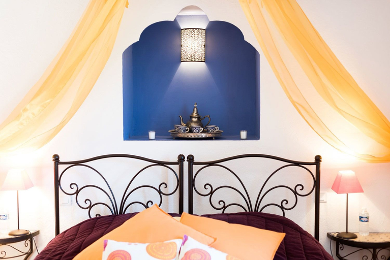 Bedroom 3, Chambres d'hôtes le Moulin de Beaunette, Drôme
