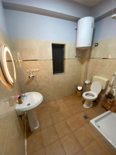 Bathroom 4, Hotel Jurgen, Lezhës