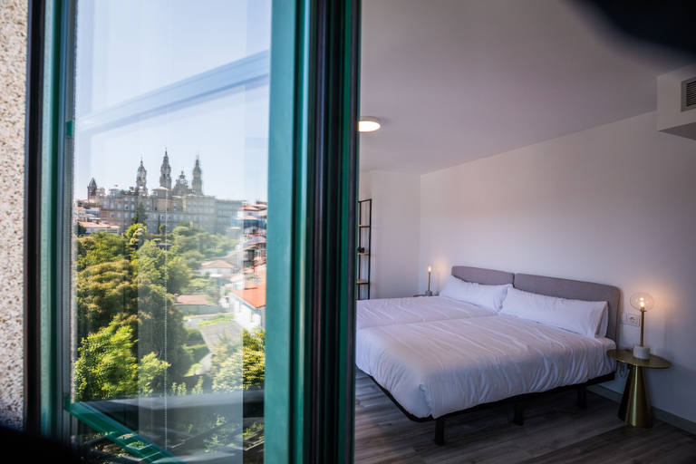Bedroom 4, Pombal Rooms, A Coruña