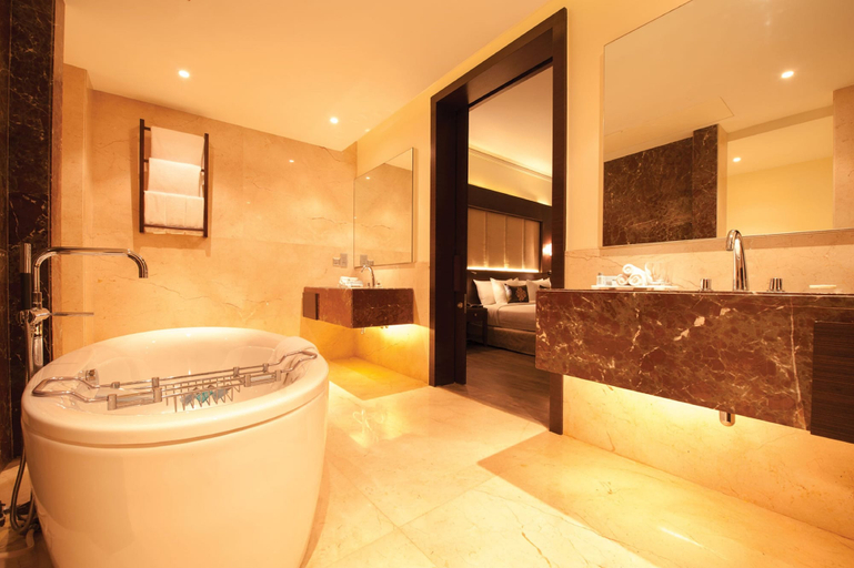 Bathroom 5, Radisson Blu Plaza Hotel Mysore, Mysore