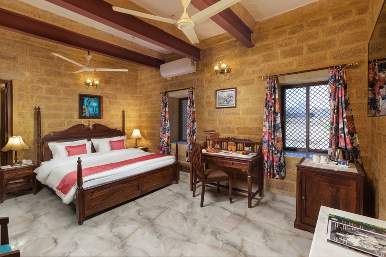 Bedroom 3, WelcomHeritage Mohangarh Fort, Jaisalmer