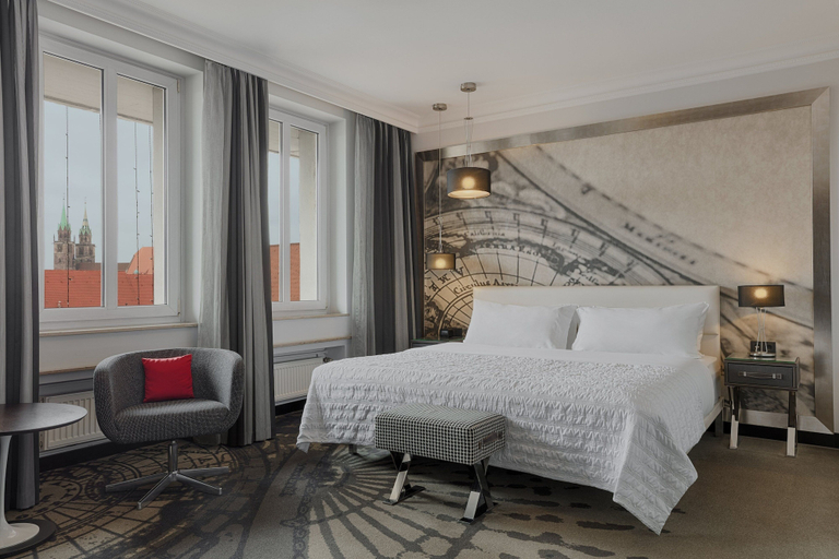 Bedroom 3, Le Méridien Grand Hotel Nürnberg, Nürnberg