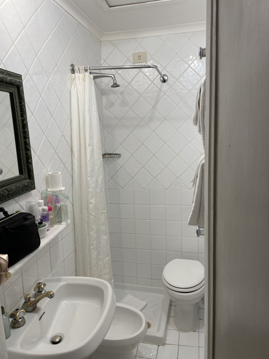 Bathroom 5, Hotel Fontana, Rome