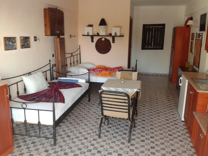 Bedroom 3, Bilios Apartments, North Aegean