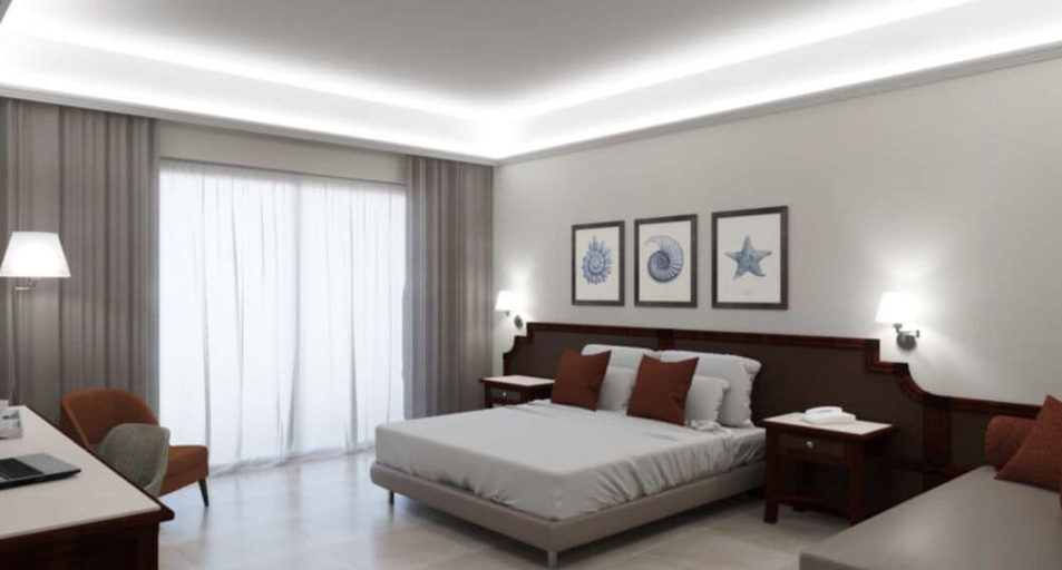 Bedroom 2, Hotel Schuhmann, Salerno