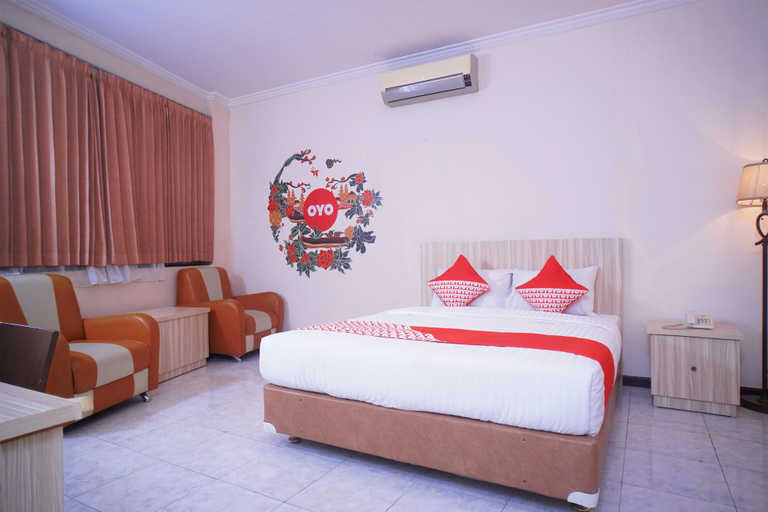 Bedroom 1, OYO 142 Hotel Al Furqon Syariah, Palembang