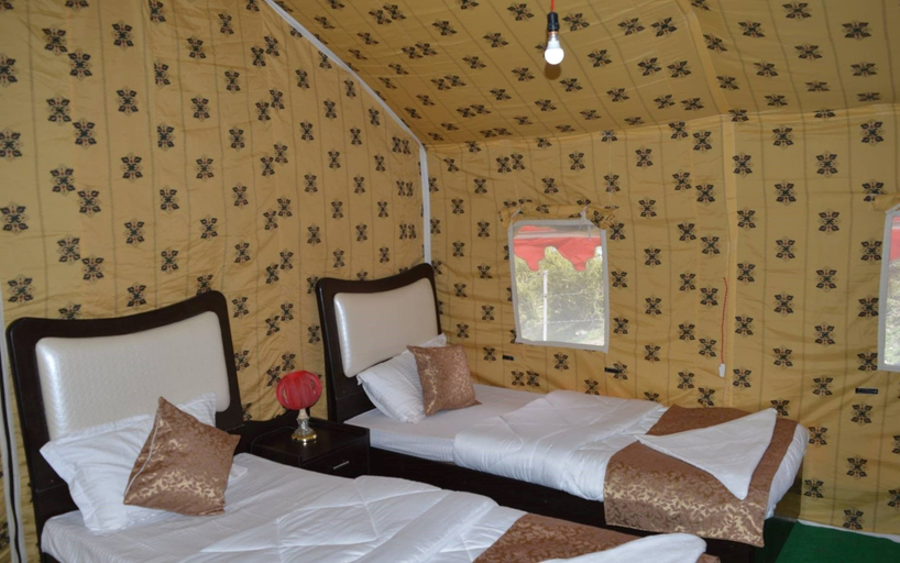 Bedroom, The Sky Village, Kangra