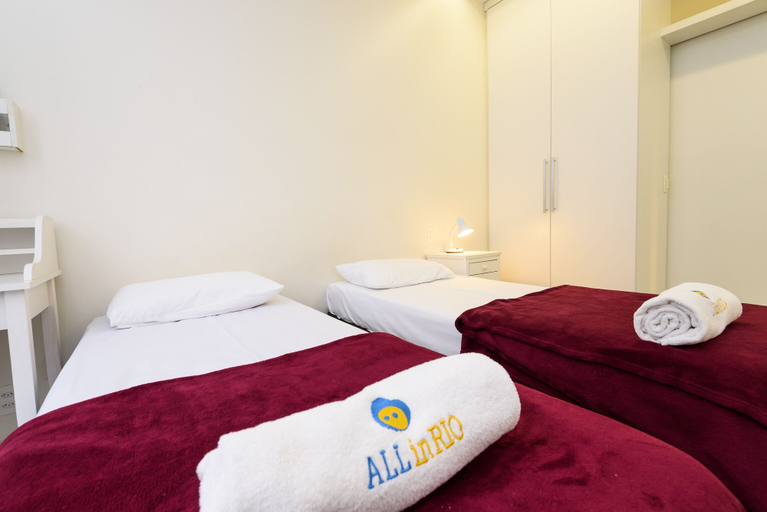 Bedroom 3, All in Rio - Excelente Localização na Quadra da Praia, Rio de Janeiro