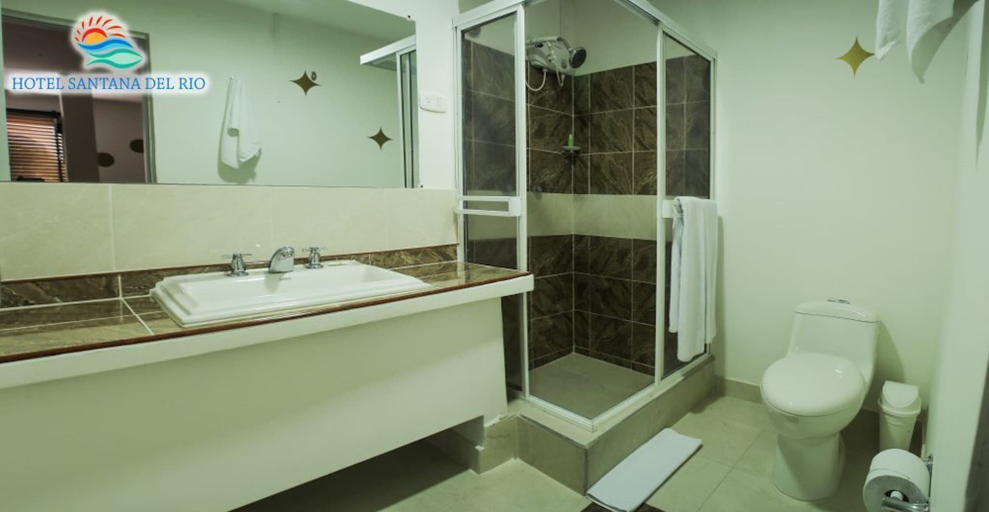 Bathroom 4, Hotel Mall Santana Del Rio, Puerto Salgar