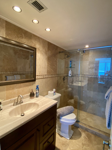 Bathroom 3, Direct ocean front condo Miami Beach, Miami-Dade