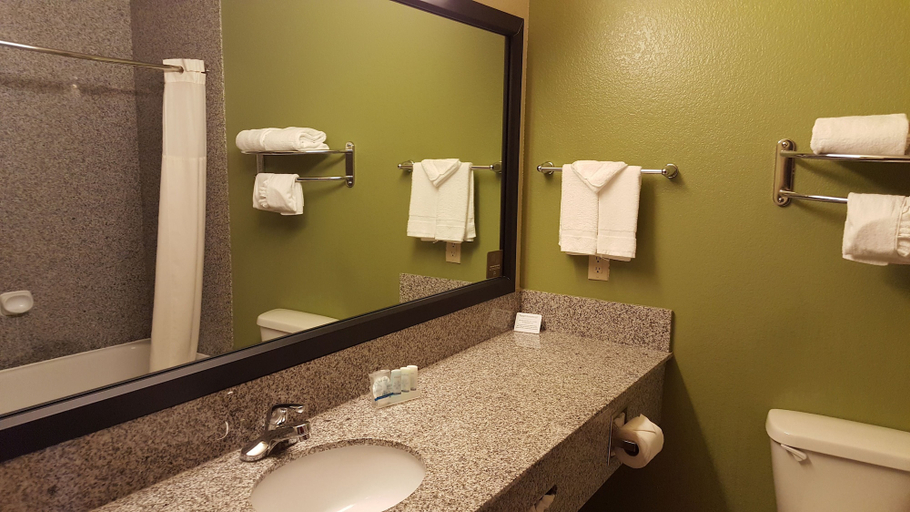 Bathroom 4, Sleep Inn & Suites Shamrock, Wheeler