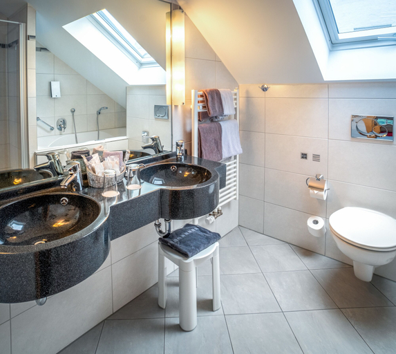 Bathroom 5, Hotel Passauer Wolf, Passau