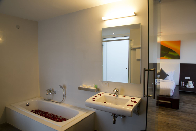 Bathroom 5, SRS Springs Hotel & Spa, Bangalore