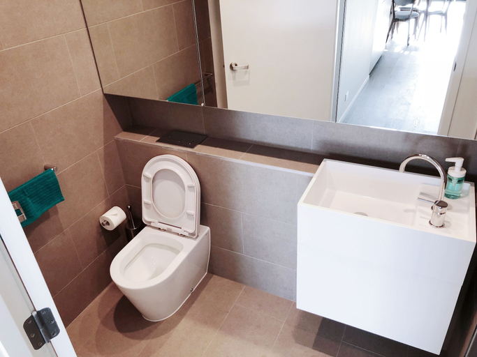Bathroom, Stunning View Daystt APT Southbank, Melbourne