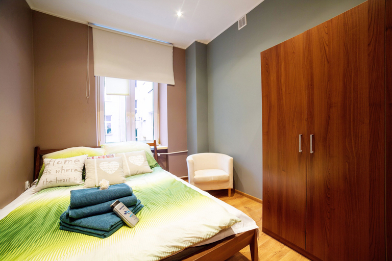 Bedroom 3, Blue Happy Apartment, Warsaw